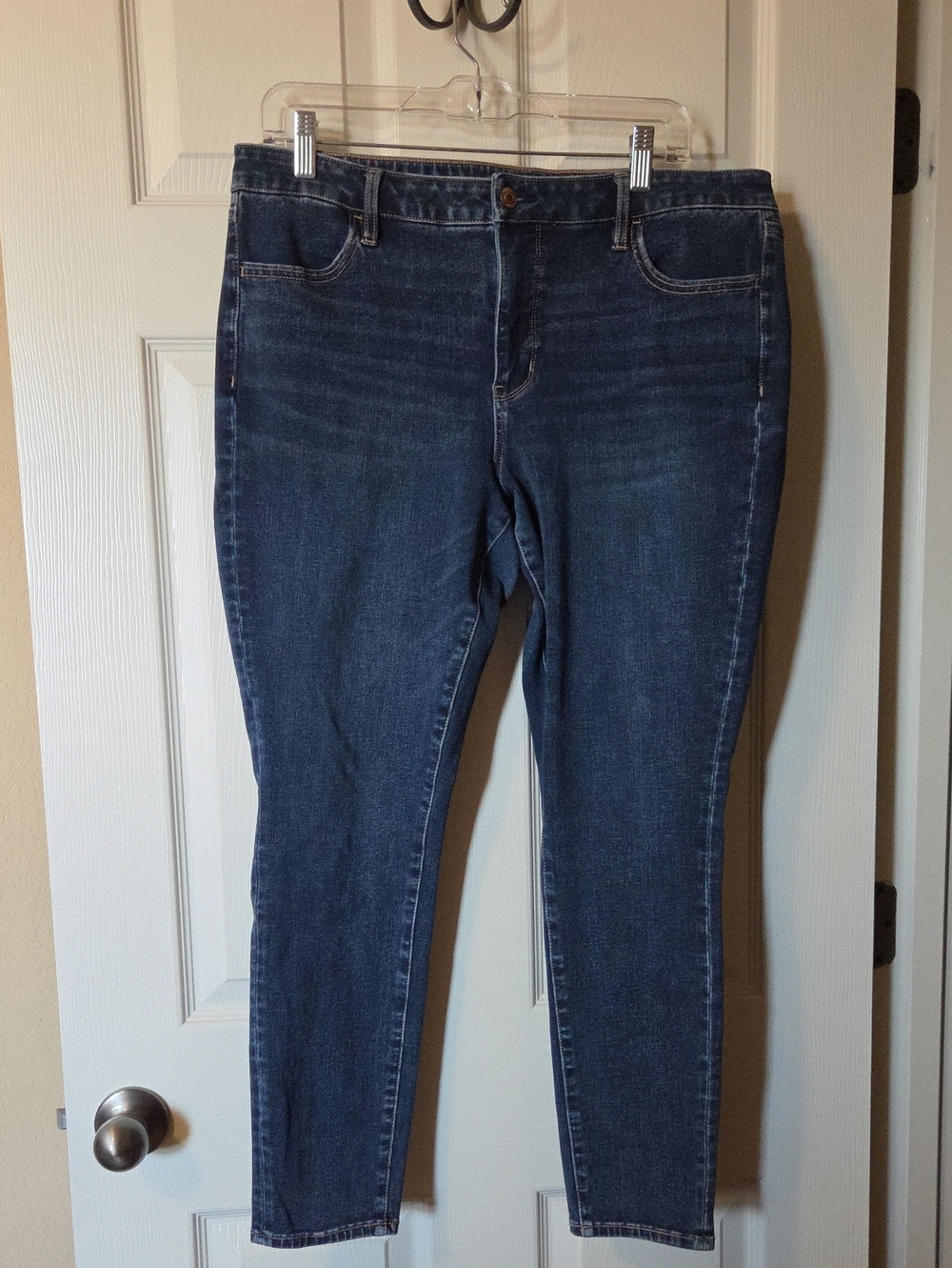 American Eagle Classic Dark Blue Women's Jegging Jeans